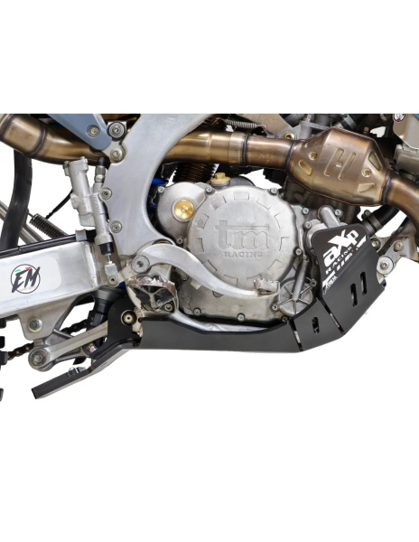 Placă de protecție Adv Skid Plate Tm Racing pentru En250-300-Mx300 4T, negru, 5, nordicamoto.ro