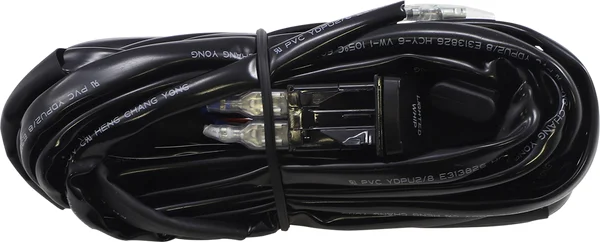 Led Whip Rocker Switch Wiring Harness Black, 1, nordicamoto.ro