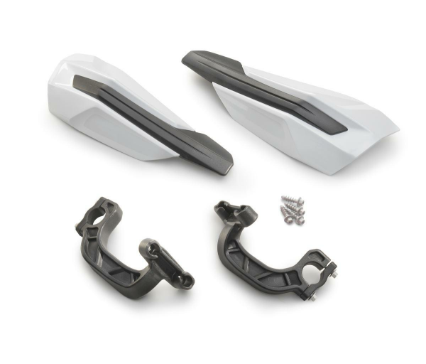 KTM/Husqvarna/Gas Gas Factory Racing handguard kit Alb