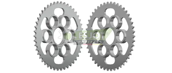 Standard Sprocket Rear 520 Zinc Plated, 1, nordicamoto.ro