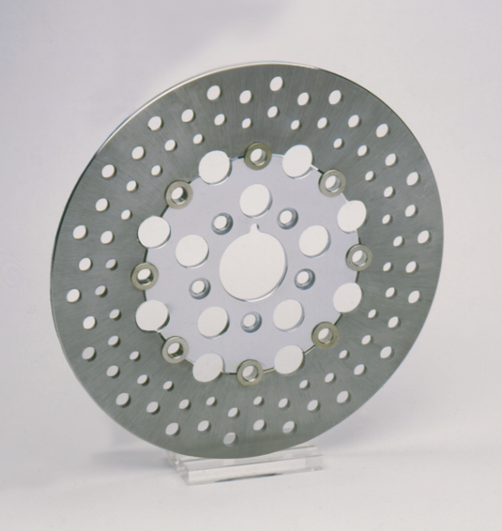 Stainless Steel Brake Rotor Silver, 2, nordicamoto.ro