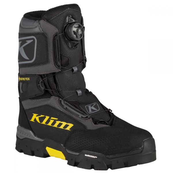 Bocanci Snowmobil Klim Klutch GTX BOA Boot Black