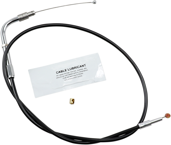 Black Vinyl Throttle/idle Cable Black Standard, 1, nordicamoto.ro