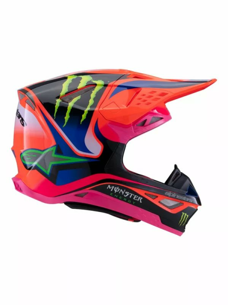 Casca Alpinestars S-M10 Deegan Orange/Pink/Purple-2