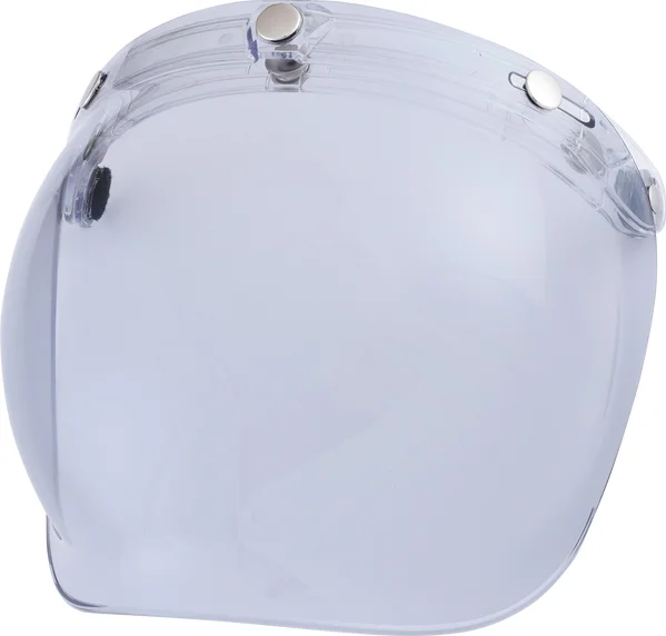 Vintage 3-snap Flip Bubble Shield Clear, 1, nordicamoto.ro