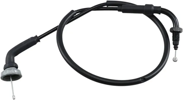MOOSE RACING Black Vinyl Throttle Cable Black -0