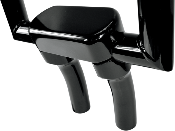Handlebar Riser & Top Clamp Kit Black, 1, nordicamoto.ro