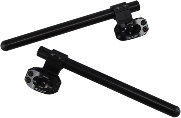 Halo Clip-on Handlebar Black, 1, nordicamoto.ro