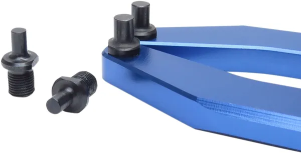 Pin Spanner Wrench Blue, Anodized -1