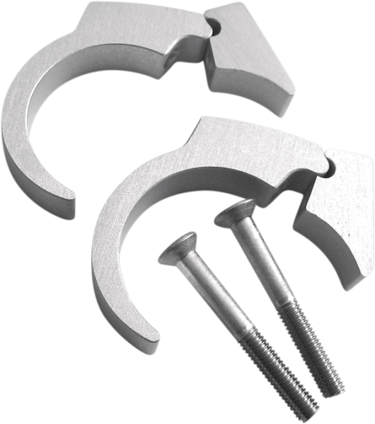 Handlebar Clip Kit Silver, 2, nordicamoto.ro