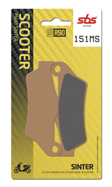 Ms Scooter Maxi Sintered Brake Pads, 2, nordicamoto.ro