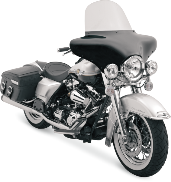 Batwing Fairing Windshield Gray, 1, nordicamoto.ro