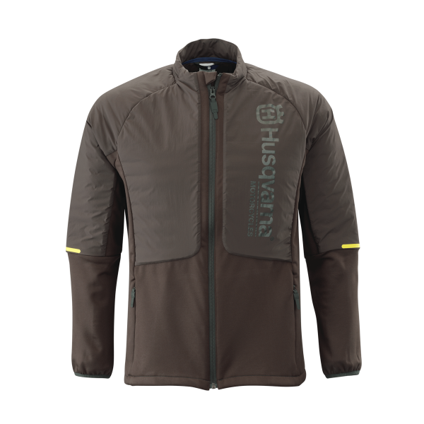 Geaca Husqvarna Accelerate Hybrid Grey-2