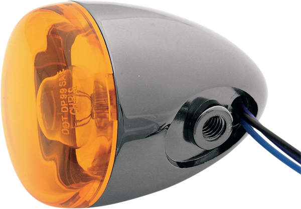 Custom Signal Light Black Nickel, 1, nordicamoto.ro