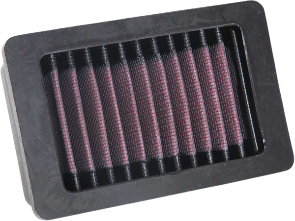 High-flow Air Filter Black, Red, 3, nordicamoto.ro