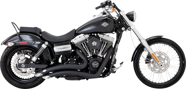 Big Radius Exhaust System Black, 2, nordicamoto.ro