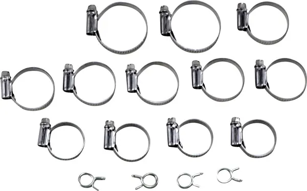 Radiator Clamp Kit Silver-0