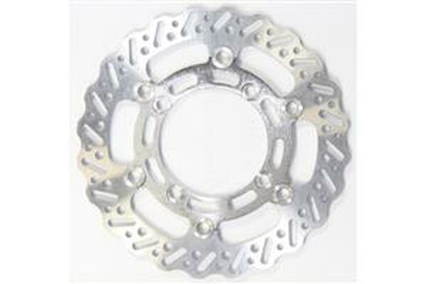 Supercross Contour Series Brake Rotors Silver, Stainless Steel, 1, nordicamoto.ro