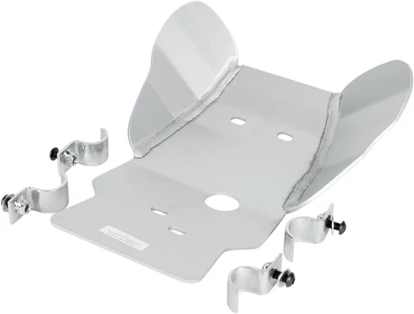 MOOSE RACING Aluminum Skid Plate Silver -0
