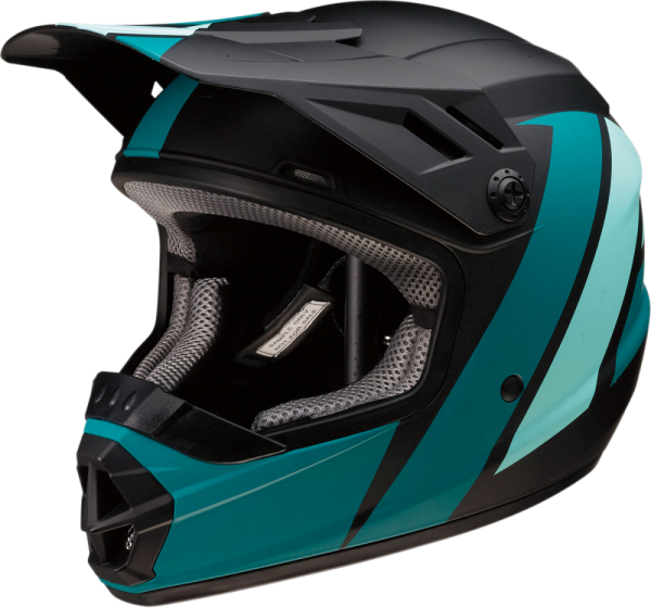 Hlm Yt Riseev Blk/teal Md Blue, Green M, 1, nordicamoto.ro