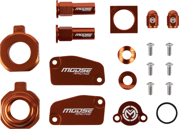 MOOSE RACING Bling Pack Kit Orange, Anodized, 1, nordicamoto.ro