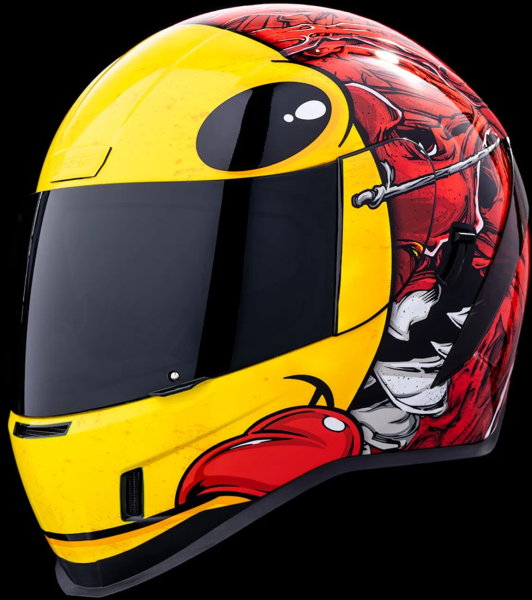 Casca Icon Airform Brozak Mips® Yellow/Red-3