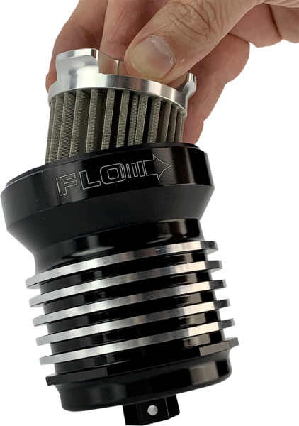 Flo® Oil Filter Black, 4, nordicamoto.ro