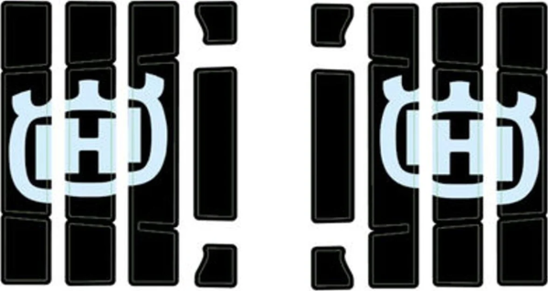 Radiator protection grille sticker kit