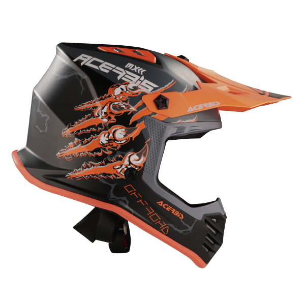 Casca Copii Acerbis Profile Black/Orange-6