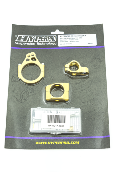 Steering Damper Mounting Kits Black, 1, nordicamoto.ro
