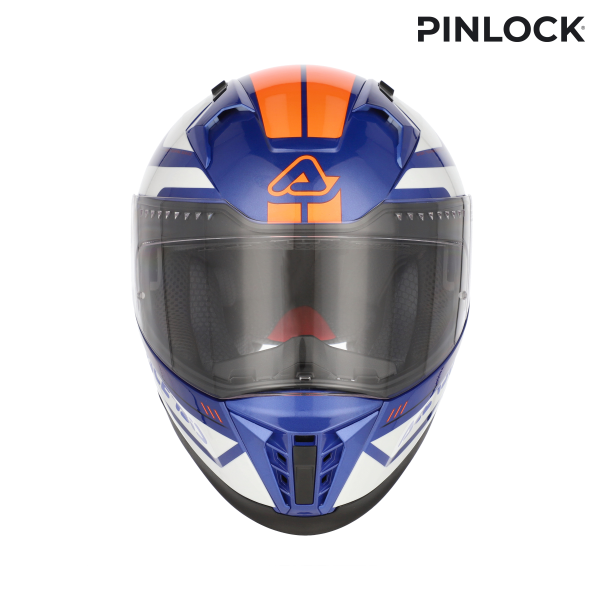 Casca integrala Acerbis X-way Graphic Portocaliu/Albastru XL-7