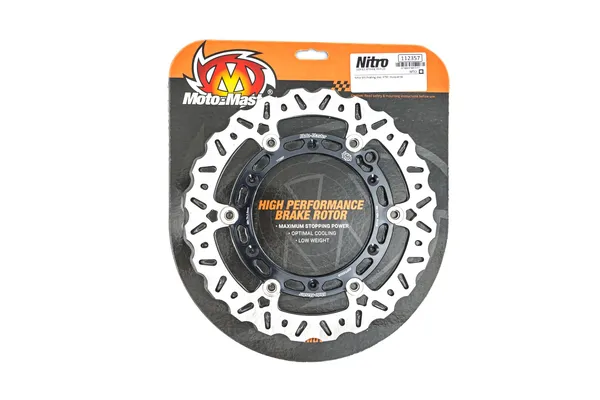 Nitro Series Floating Rotor Black, Silver -0