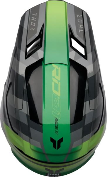 Casca Copii Thor Fleet Camber Verde/Gri/Negru L-0