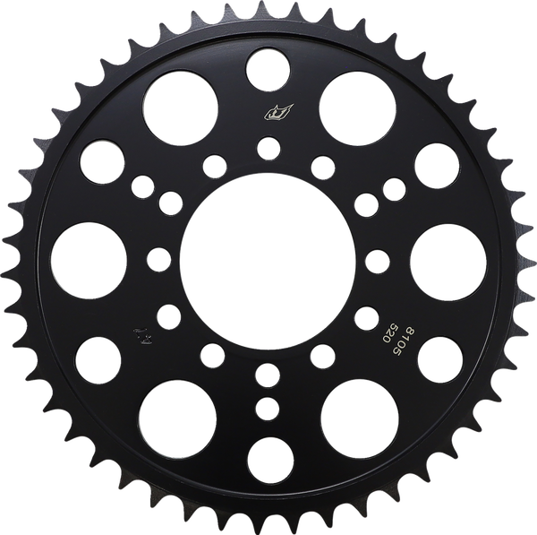 Lightweight Steel Sprocket Black, Zinc, 2, nordicamoto.ro