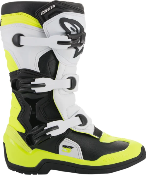 Cizme copii Alpinestars Tech 3S Black/White/Yellow Fluo 34, 3, nordicamoto.ro