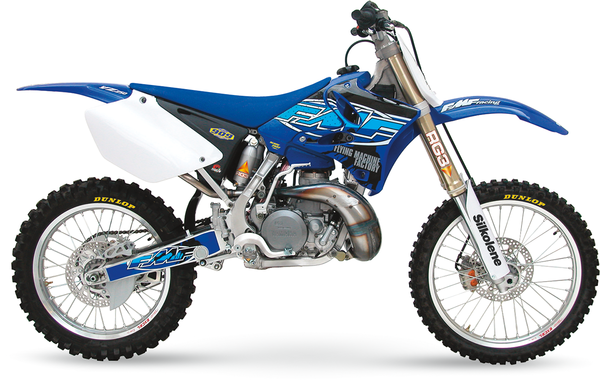 Rezonator FMF Racing Fatty Pipe Raw Steel Yamaha YZ 250 '99-'23-0