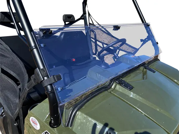 Deluxe Full Folding Windshield Clear -3