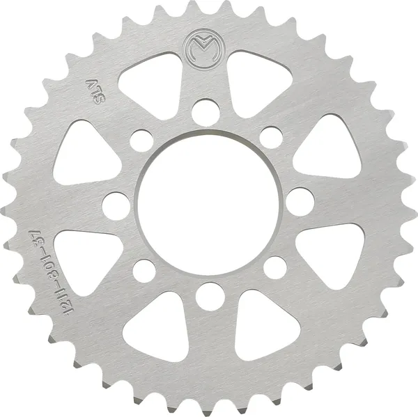 MOOSE RACING Aluminum Rear Sprocket Atv Silver -0