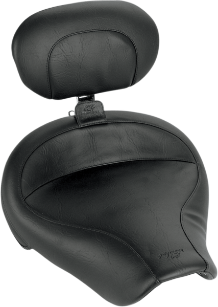 Wide Solo Seat With Removable Backrest Black, 1, nordicamoto.ro