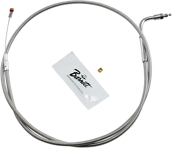 Stainless Steel Throttle/idle Cable Silver Standard, 1, nordicamoto.ro