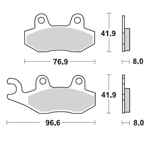 Racing Brake Pads Offroad-0