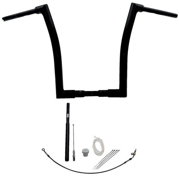 1-1/2(r) Ez Install Flat Top Handlebar Kit Black, 1, nordicamoto.ro