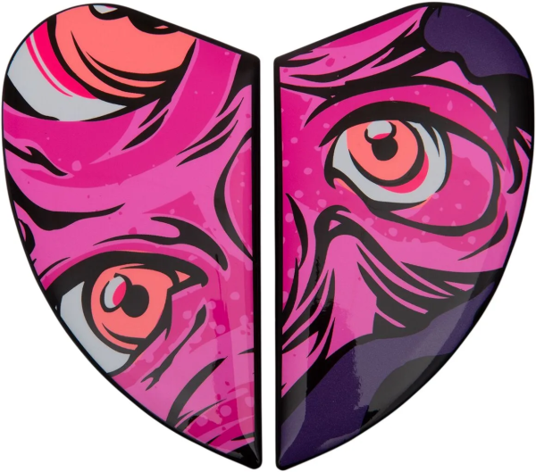 Placi laterale casca Icon Airform™ Black/Pink/White