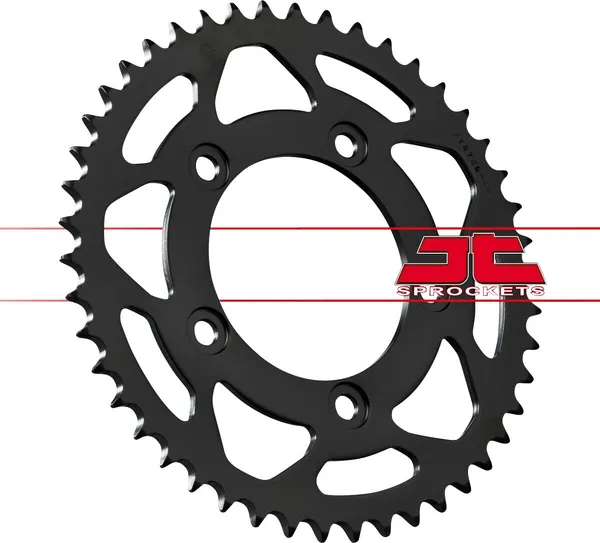 JT SPROCKETS Steel Rear Sprocket Black -1