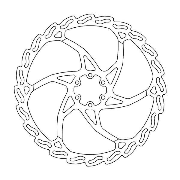 Flame Brake Disc Mtb-1