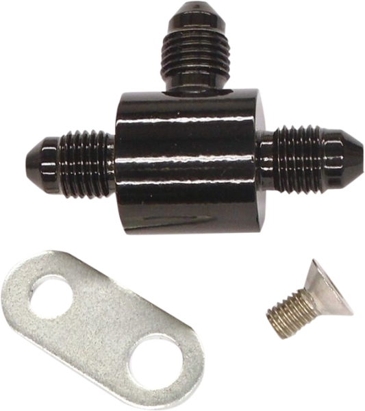 Brake Line T-block Fitting Black, 1, nordicamoto.ro
