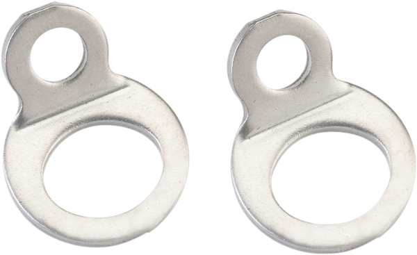 Strap Rings Silver, 1, nordicamoto.ro