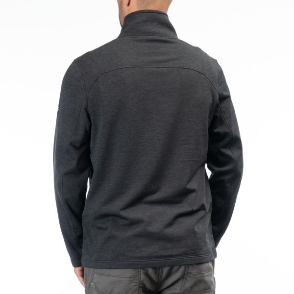 Geaca Snowmobil Klim Mid Layer Echo Wool Fleece Black-8