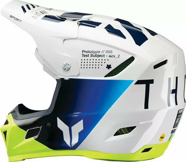 Casca Thor Reflex Sport Strike Mips Yellow/White/Blue-3