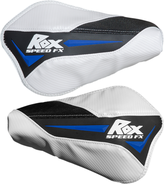 Guard Flex-tec Plastic 22 Mm (7/8(r)) White Black, White, 2, nordicamoto.ro
